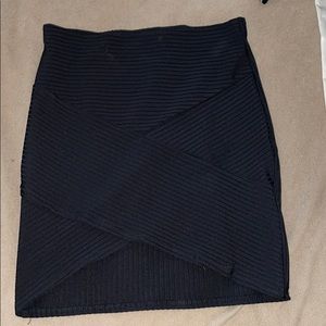 Black mini skirt- STRETCHY